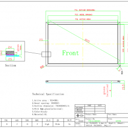 IR Touch Frame LCD 32" Multi Touchscreen USB